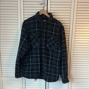 Sonoma Navy Fleece Jacket Sz M